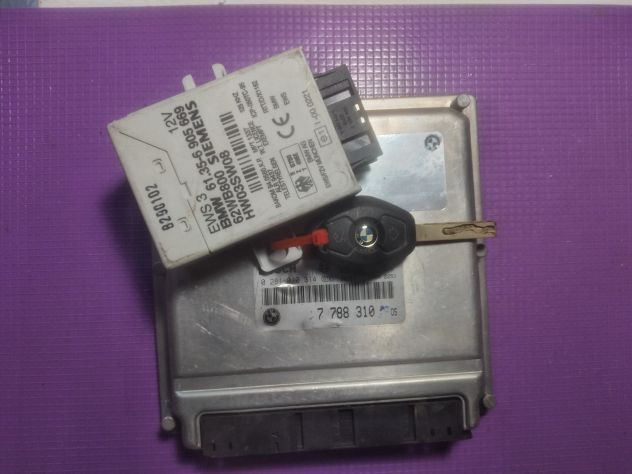 KIT CENTRALINA MOTORE BMW SERIE 5 E39, 3.0 DIESEL, CODICE : 0281010314 BOSCH 02