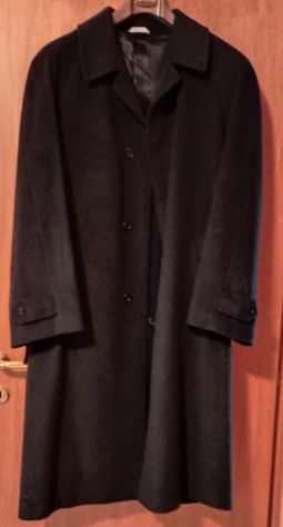 Uomo Walter Valentino Cappotto Made IN Italy Lana e Cashmere Tg 56 - Foto 6