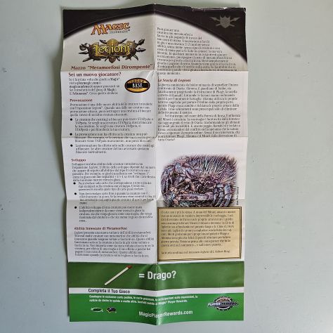 Carte di Magic, L'Adunanza - Legioni - Mazzo "Metamorfosi Dirompente" - TRACCIAT - Foto 4