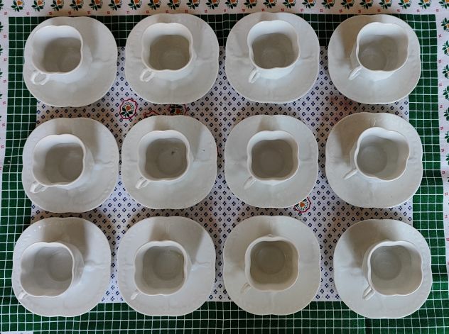 Servizio da 12 tazzine caffè Limoges - Foto 5