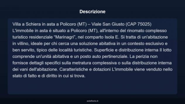 Immobile in asta di 90 m², box auto in vendita a Policoro - Foto 4