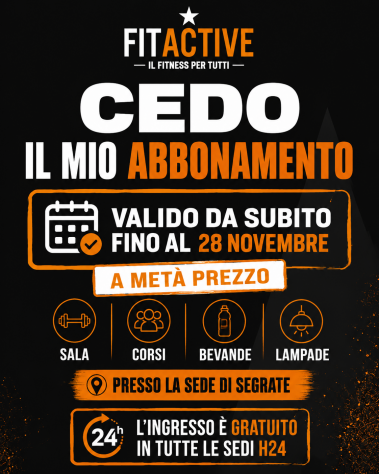 Abbonamento palestra FitActive