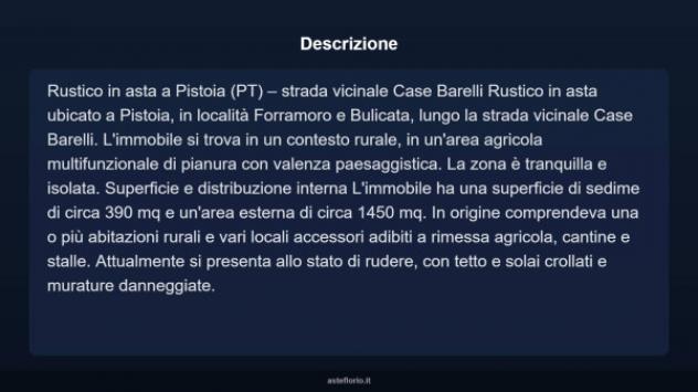Immobile in asta di 852 m² in vendita a Pistoia - Foto 3