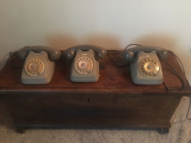 Telefono grigio sip anni 80