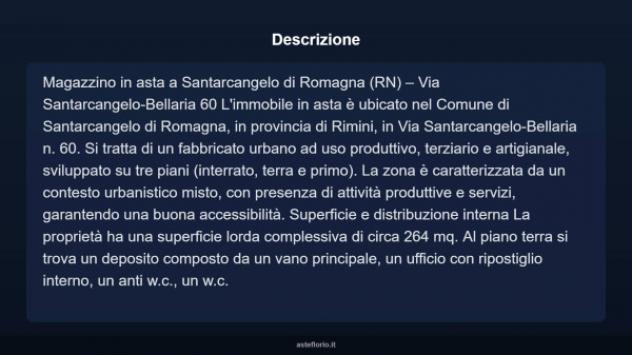 Immobile in asta di 264 m² in vendita a Santarcangelo di Romagna - Foto 3
