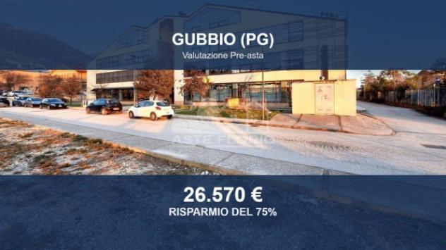 Immobile in asta di 115 m², box auto in vendita a Gubbio