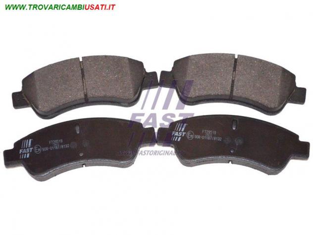 PASTIGLIE FRENO CITROEN BERLINGO 08 ANTERIORE SENZA SENSORE FT29519 Meccanica  Impianto frenante  Freni  Pastiglie freni pos