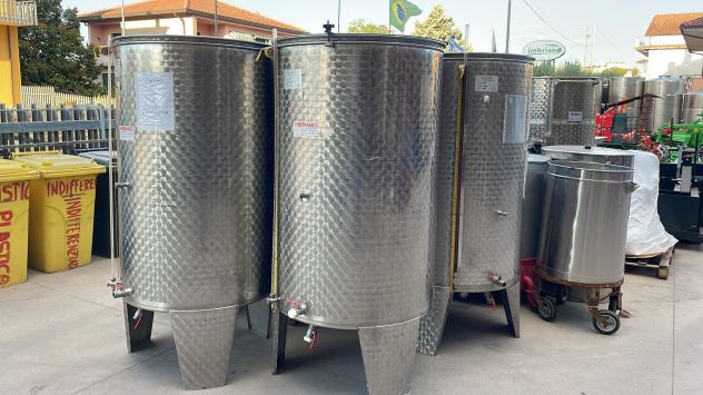 Serbatoio Botte Da Litri 1000 In Acciaio Inox Usati