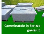 Camminatoie  in SERIZZO ideale per Giardini