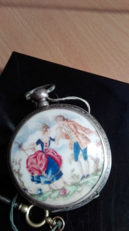 Vecchio orologio secola xix da taschino - Foto 2
