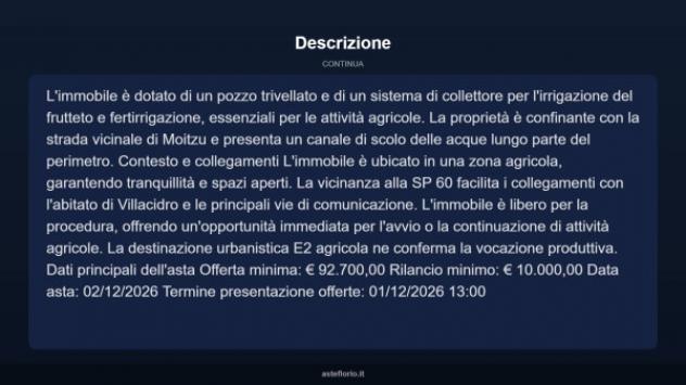 Immobile in asta di 600 m² in vendita a Villacidro - Foto 7