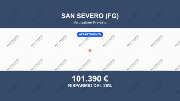 Immobile in asta di 155 m² con più di 5 locali e box auto in vendita a San Severo