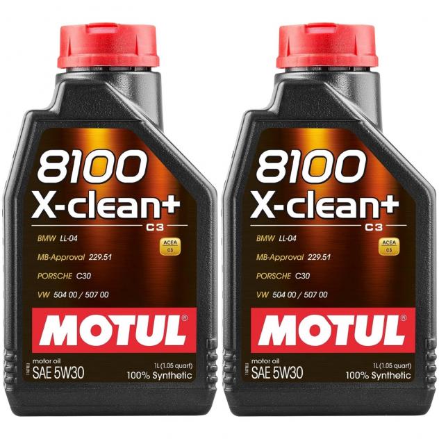 Olio motore Motul 8100 X-CLEAN+ 5W-30 2L