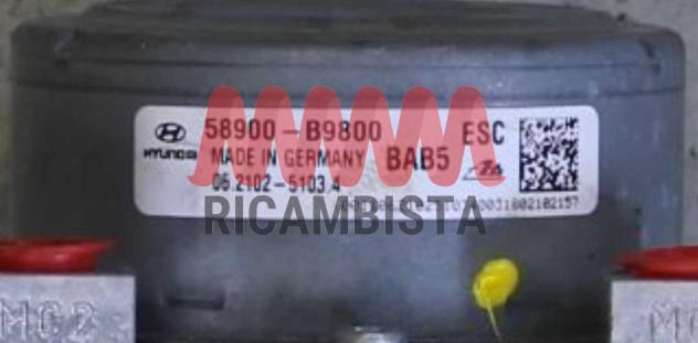 58910B9B10 Hyundai i10 centralina ABS gruppo pompa ATE - Foto 2