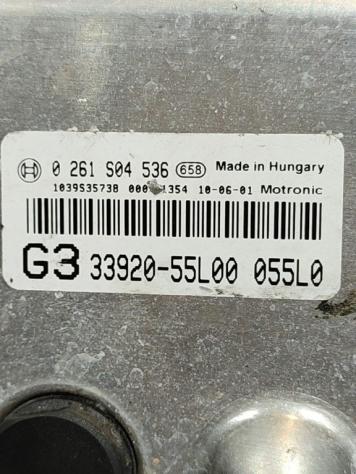 CENTRALINA MOTORE SUZUKI SX4 1° Serie 0261S04536 33920-55L00 M15A benzina 1490 (06) - Foto 2