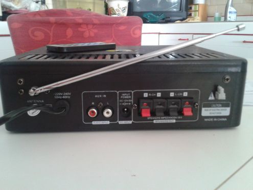 AMPLIFICATORE STEREO CON KARAOKE O FONOFILO 2 X 30 WATT - Foto 3