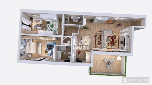 FAENZA – Nuovo Appartamento, 2 matrimoniali e terrazzo loggiato - Zona Monte - Foto 6