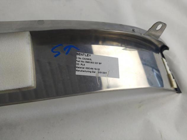 3W8853537BF RIVESTIMENTO PIEDI BATTITACCO PORTA ANTERIORE SINISTRA BENTLEY CONTINENTAL GT 4.0 B 388KW 4X4 AUT 2P (2016) RICAMBIO USATO - Foto 4