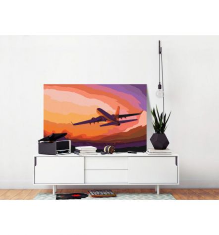Quadro Fai Da Te 60x40 Cm. Montagne N.1 ARREDALACASA spedizione gratis - Foto 2