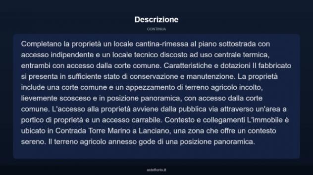 Immobile in asta di 184 m² con più di 5 locali in vendita a Lanciano - Foto 10