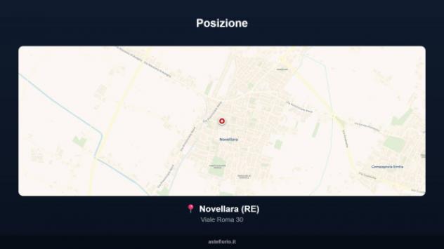 Immobile in asta di 150 m² con più di 5 locali in vendita a Novellara - Foto 2