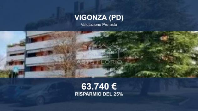 Immobile in asta di 83 m², box auto in vendita a Vigonza