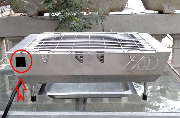 Berbecue elettrico in acciaio Inox watt 1900 - Foto 5