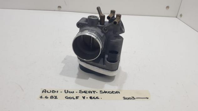 CORPO FARFALLATO VOLKSWAGEN Golf 5 Berlina Benzina 1.6 (0308)