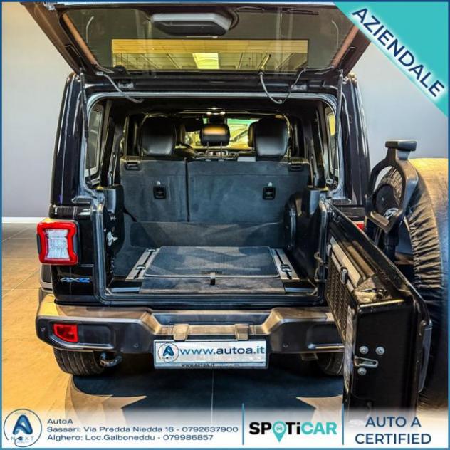 JEEP Wrangler Unlimited 2.0 PHEV ATX 4xe Sahara rif. 23206632 - Foto 10