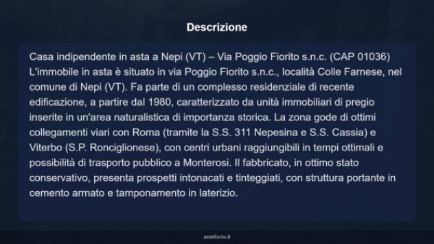 Immobile in asta di 144 m² con più di 5 locali in vendita a Nepi - Foto 10