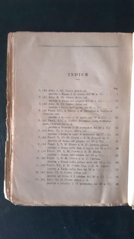 libro antico cicerone lettere scelte da giorgio parenti quarta edizione 1946 - Foto 3