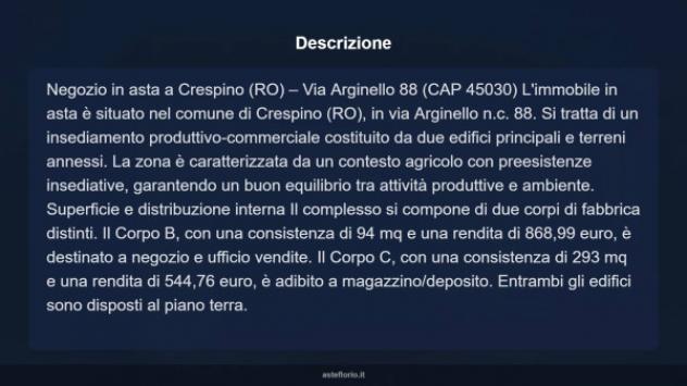 Immobile in asta di 94 m² in vendita a Crespino - Foto 9