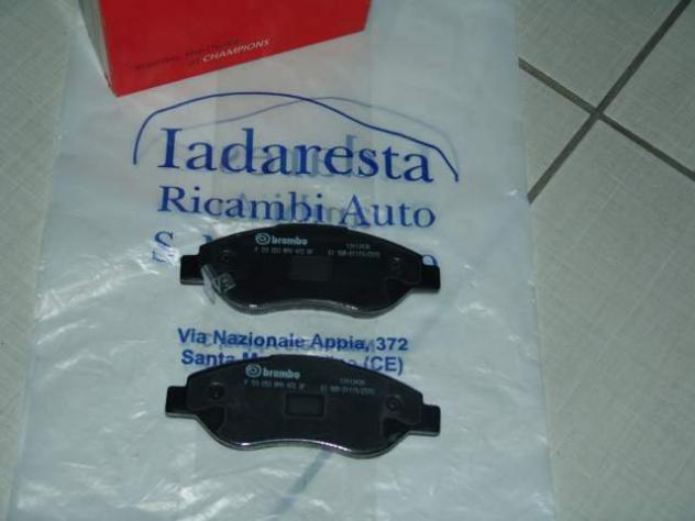 Kit pastiglie freno, freno a disco 1605228 per opel corsa