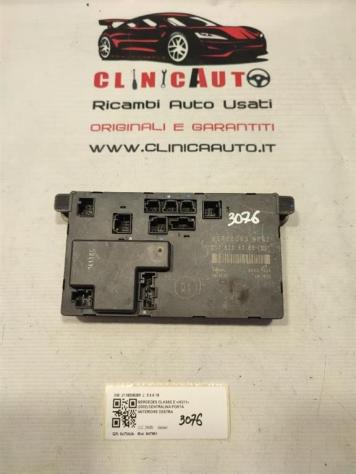 CENTRALINA PORTA DX PASSEGGERO MERCEDES Classe E Berlina W211 2118208285 (0207)