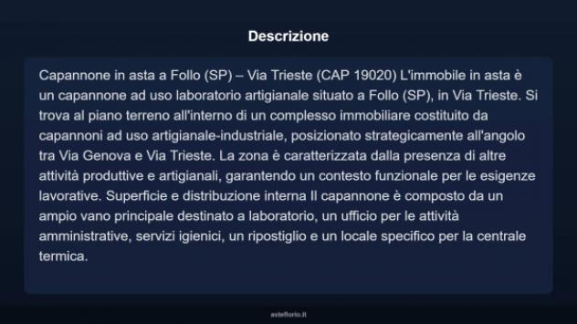 Immobile in asta di 400 m² in vendita a Follo - Foto 10
