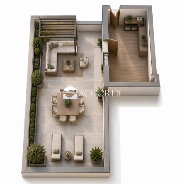 RIF.LLA22 - APPARTAMENTO ELEGANTE RISTRUTTURATO CON AMPIO TERRAZZO ABANO TERME - Foto 4