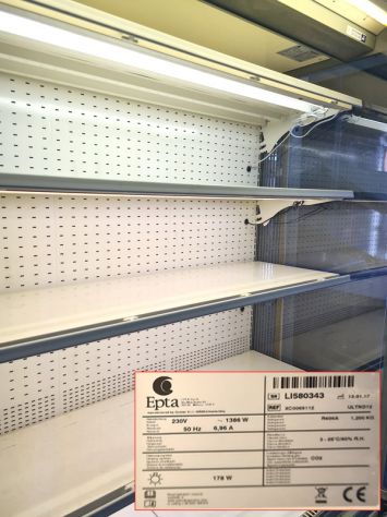 espositore refrigerato vetrato usato - Foto 3