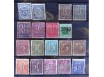 GERMANIA 1922 Lotto di 65+5 francobolli