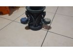 Portacandele drago grande in resina