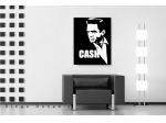 Quadro Johnny Cash dipinto a mano pop art