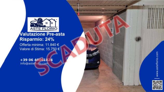 Immobile in asta di 15 m², box auto in vendita a Torino