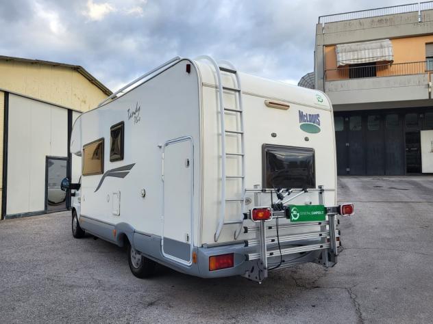 CAMPER MCLOUIS DUCATO MANSARDATO 7 POSTI LETTI CASTELLO CLIMATIZZATORE FOTOVOLTAICO GENERALI USATO - Foto 3