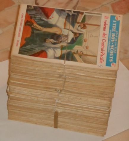 I TRE BOY-SCOUTS,AVVENTURE MERAVIGLIOSE, JEAN DE LA HIRE, n.120 fasc. - Foto 2