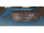 BOOMBOX STEREO FM/CASSETTA VINTAGE ANNI ’80, MARCA:GRUNDIG,MODEL:RR300,USATO