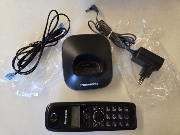 Telefono Cordless Panasonic originale, nero. - Foto 3