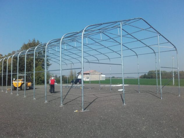 Tendone, Agritunnel Coperture  in pvc 10 x 20 x 5,5 mt. MM italia - Foto 9