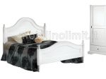 Letto Matrimoniale - Bianco Opaco - Nuovo