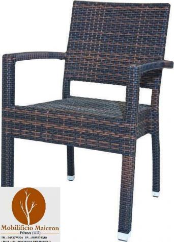Poltrone arredo esterno ristoranti bar pizzerie cod 8003/X