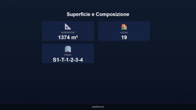Immobile in asta di 1374 m² con più di 5 locali e box auto in vendita a Camporosso - Foto 2