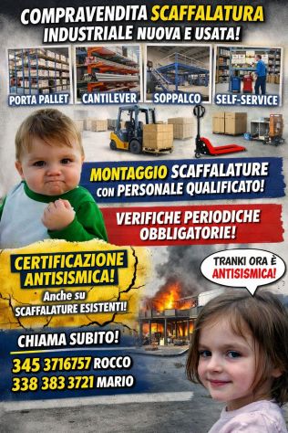 Scaffalatura industriale